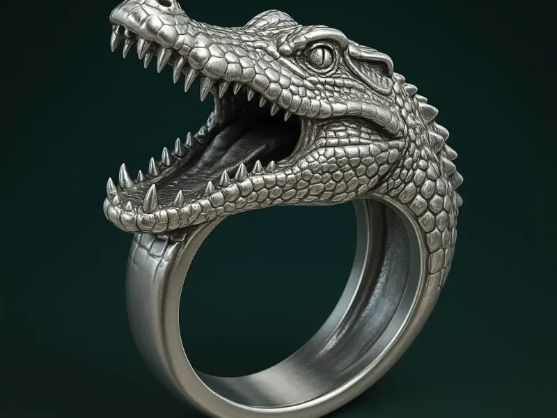 Krokodilring