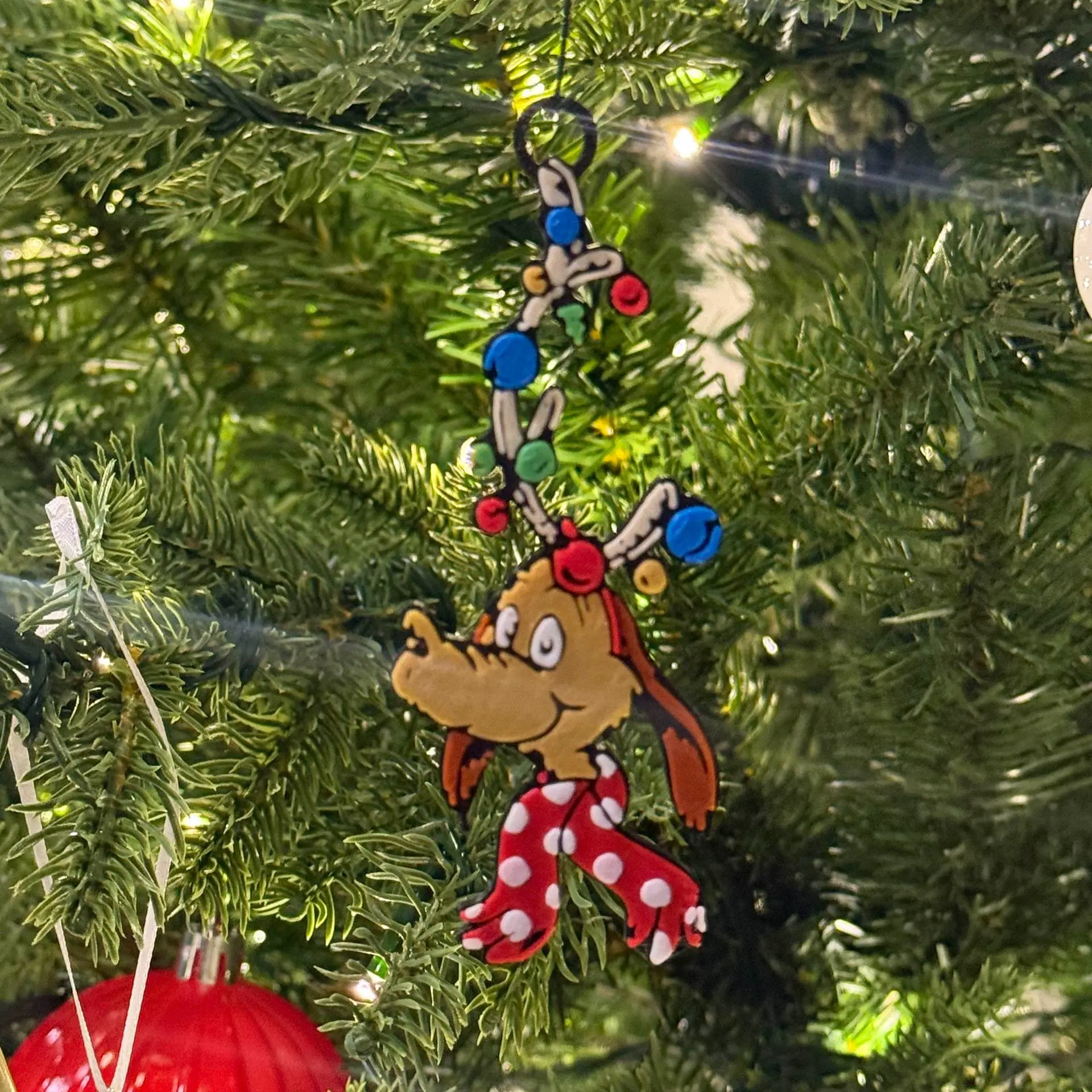 Max The Grinch's Dog Ornament