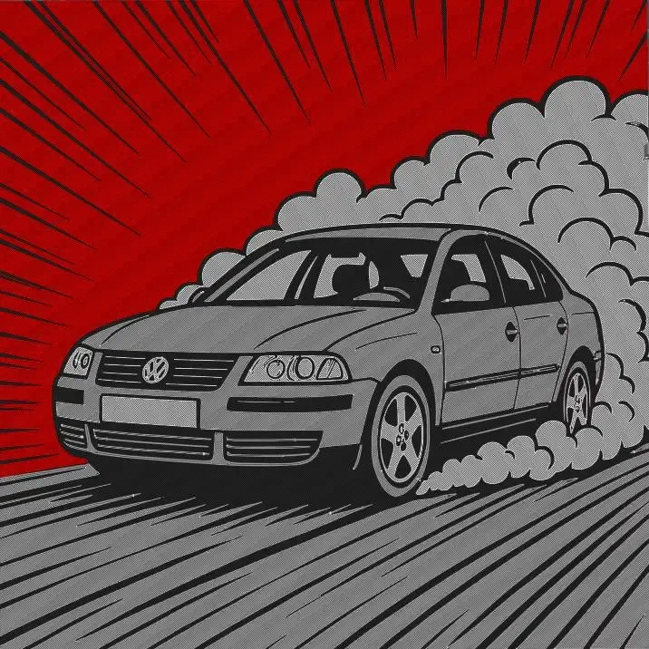 Volskwagen passat multicolor