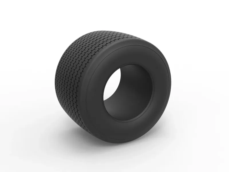 Dirt Sprint racing tire 12 Scale 1:25