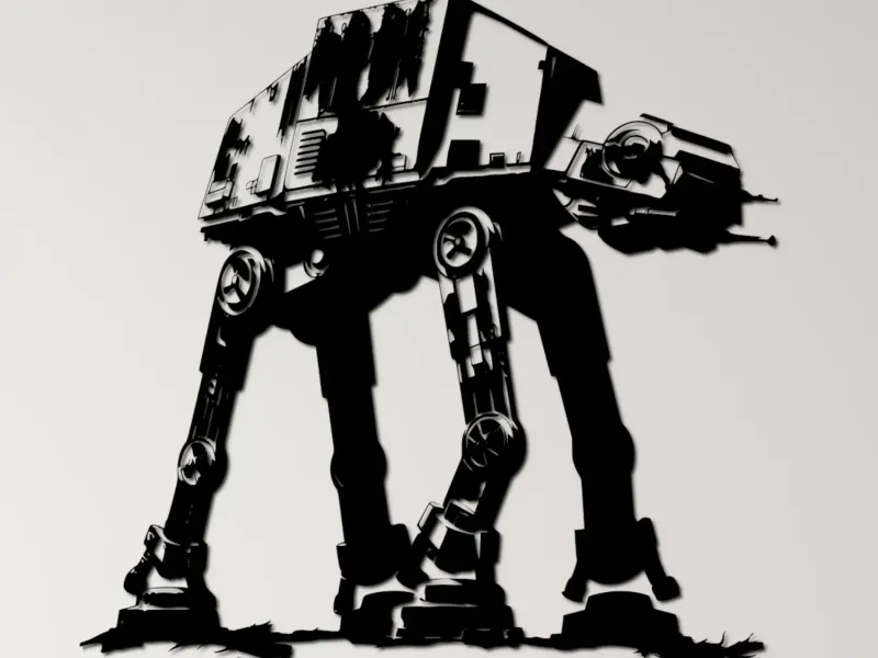 AT-AT Wall Art