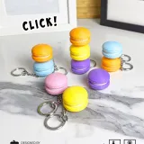 Clicky Macaron Keychain ✨, Clicker Toy