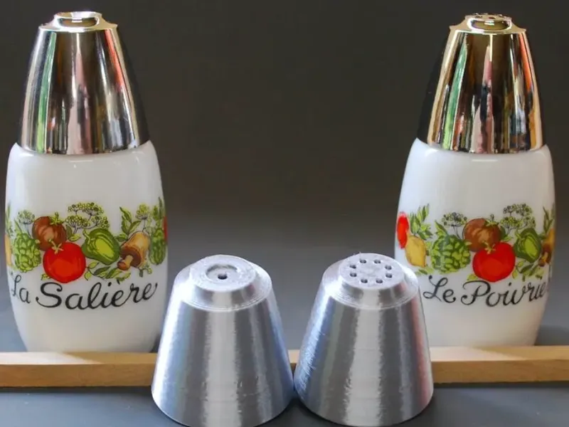 Salt and Pepper Shaker Tops for Gemco Shakers