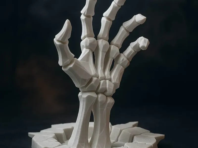 Halloween Underground Skeleton Hand