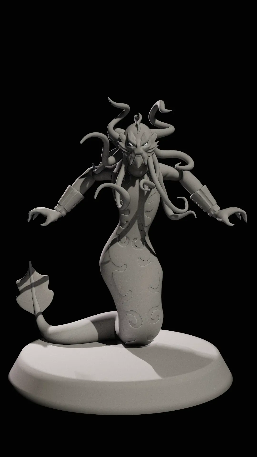 Bai Tza 3D Model - Jackie Chan Adventures Villain 