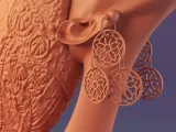 Afrikaans meisje Sculptuur decor-2