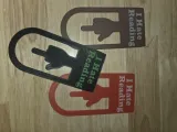 I Hate Reading Bookmark - Middle finger-5