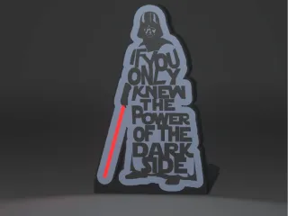 Lightbox Star Wars, The Dark Side