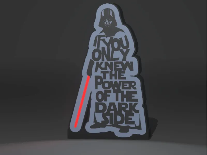 Lightbox Star Wars, The Dark Side