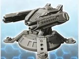 Robotic turret with double ion cannons (4) - miniatures warh-0