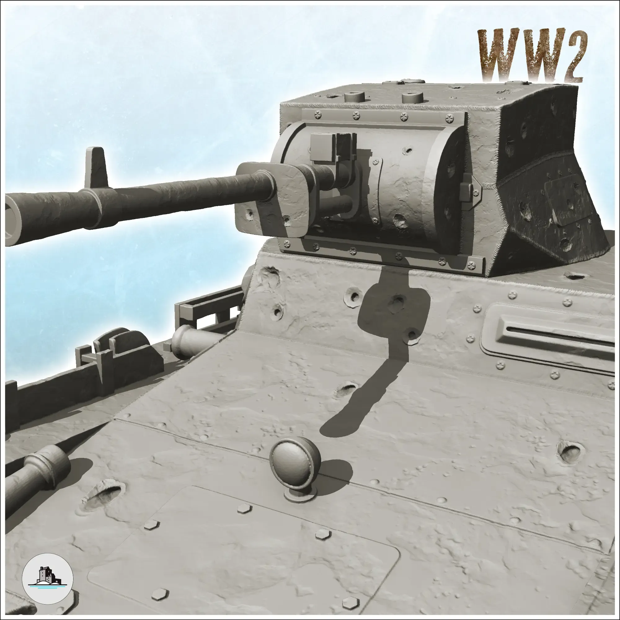 Panzer I Breda - WW2 German Flames War Bolt Action