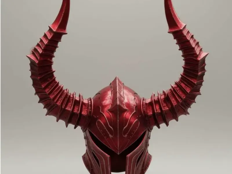 CAPACETE DE GUERREIRO DEMONÍACO