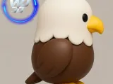 🦅 Chibi Eagle Collectible  3D Printable Model-3