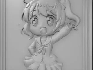 animeuri, energetic expression,