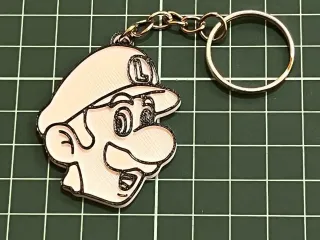Keychain  Luigi
