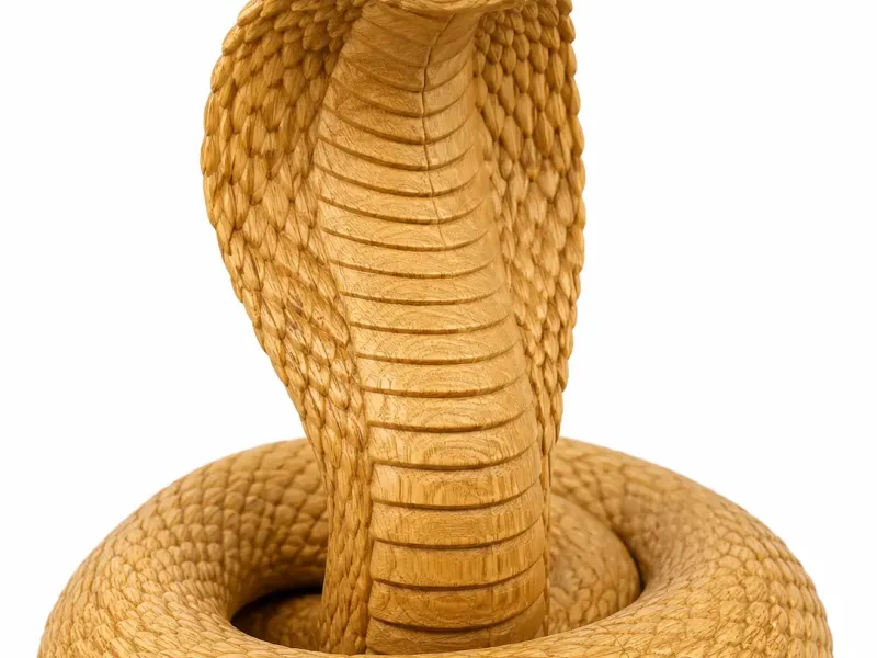 King Cobra Snake figure