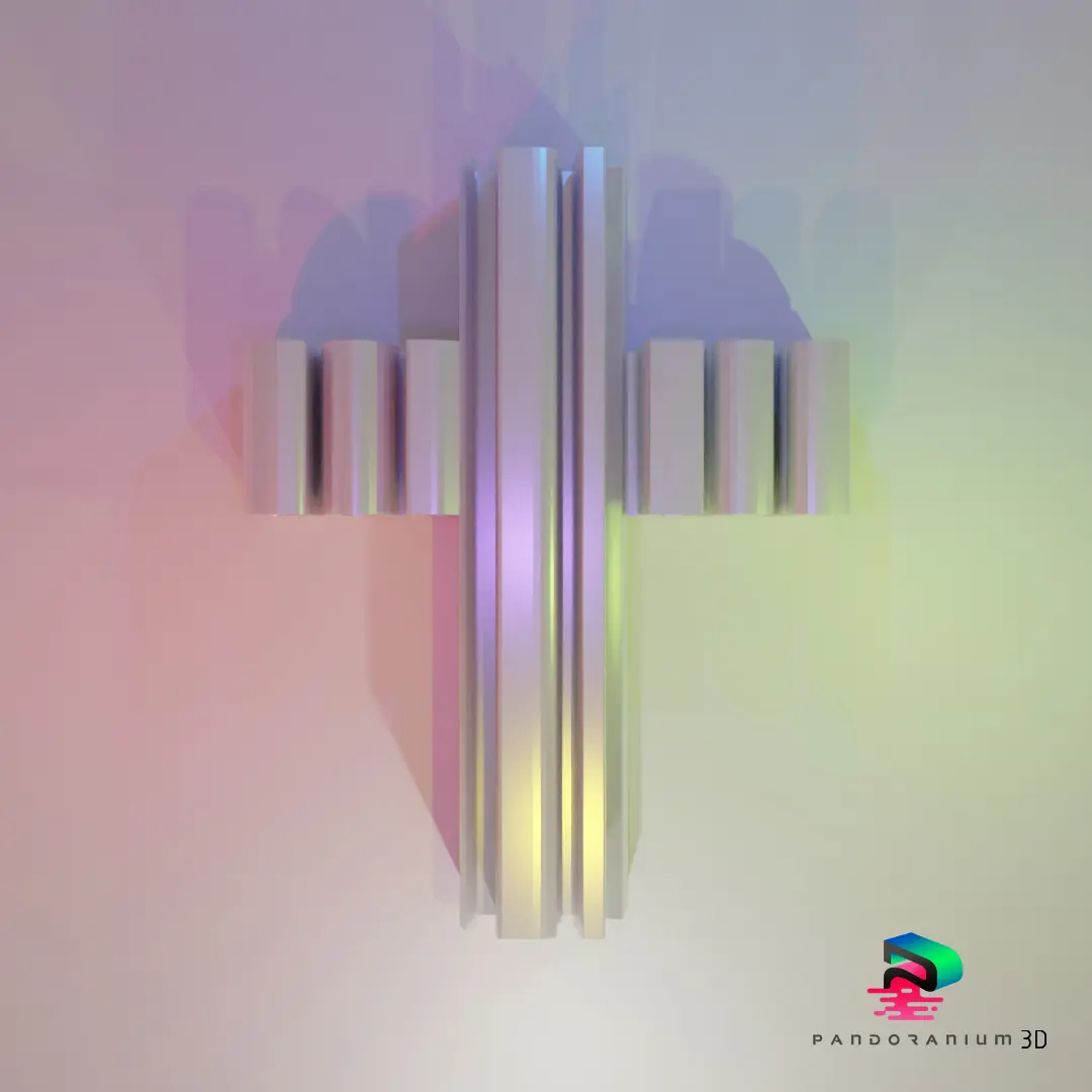 3D WORD SHAPE - GOD BLESS