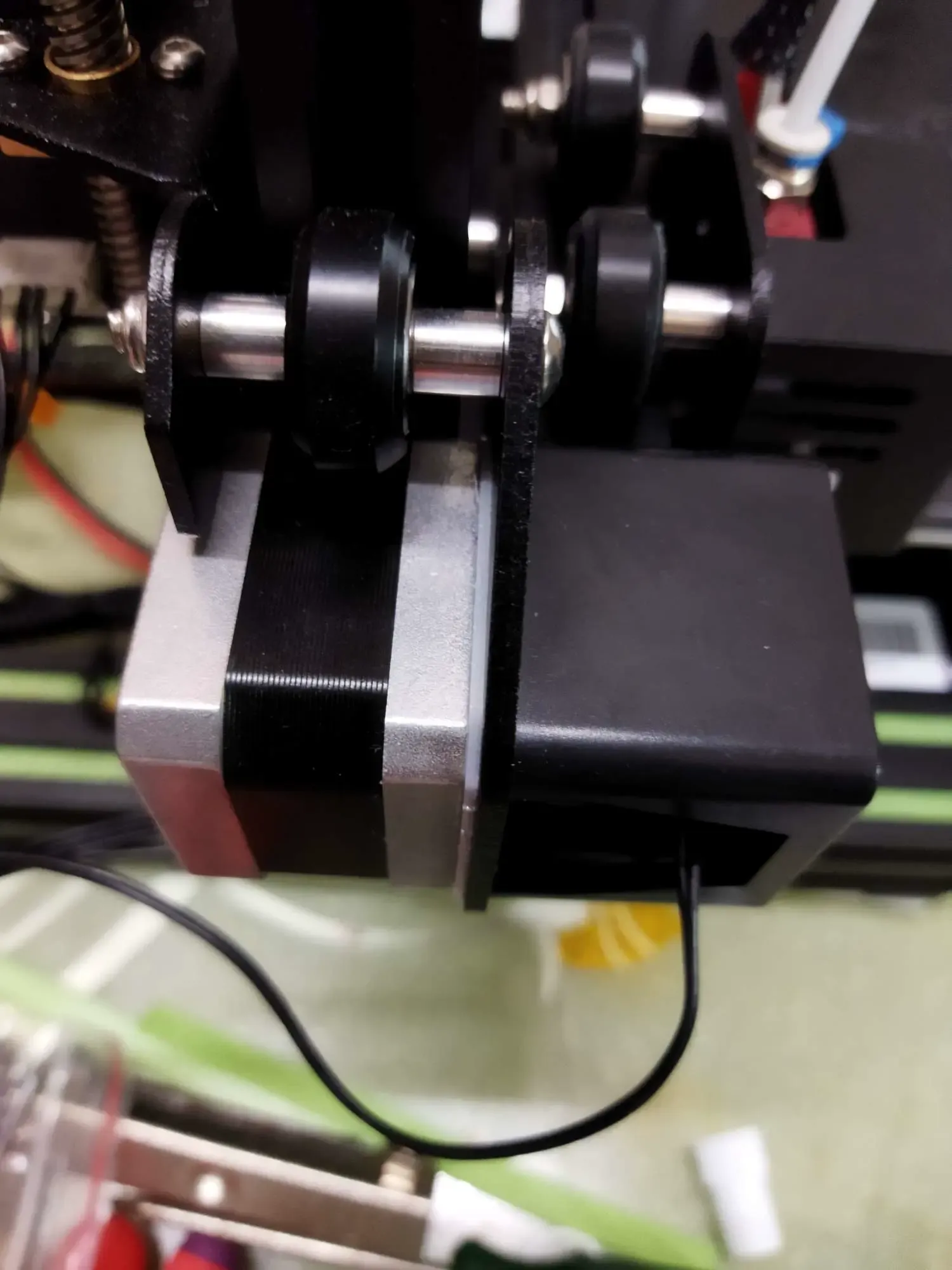 gasket use on ender3 xy motor can bequite