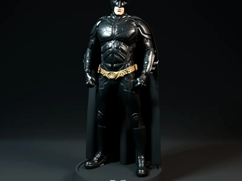 BATMAN - EL CABALLERO OSCURO IMPRESIÓN 3D - STL