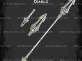 Lord Imperius Weapon Cosplay Diablo - STL File 3D print mode-1