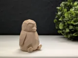 Low Poly Sleeping Penguin-2