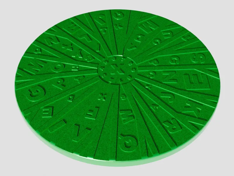 Rotating Table with Integrated Markers for 3D Scanning | STL