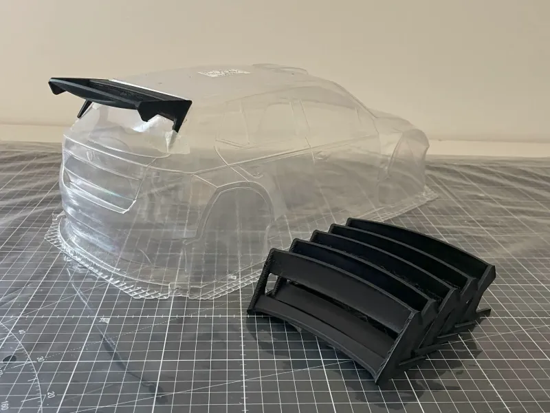RC Car Wing #2 - Skoda Fabia Rally 2