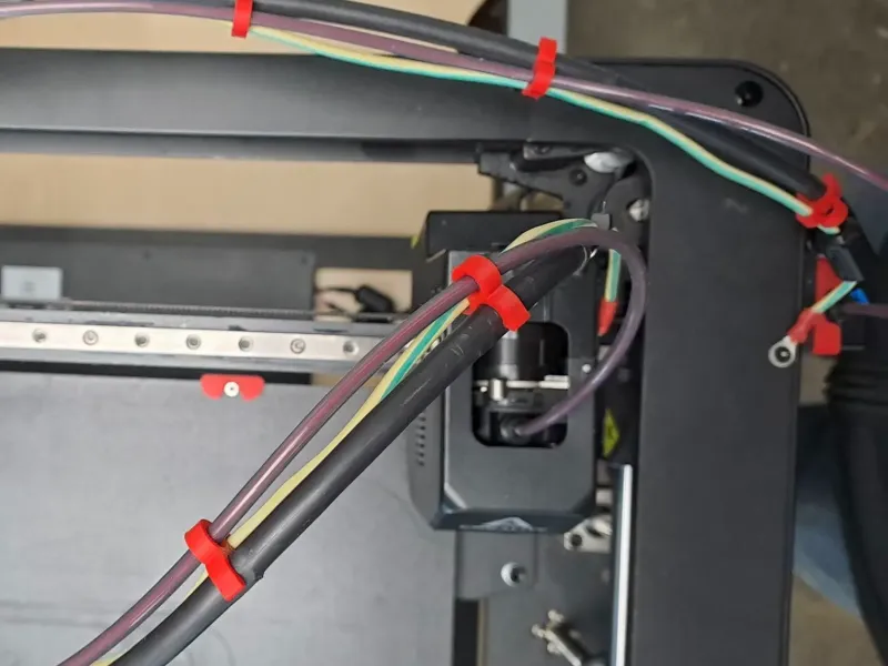 Cable clip with PE wire for Ender 5 Max