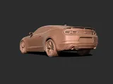 Chevrolet Camaro RS 2019 3D print model-2