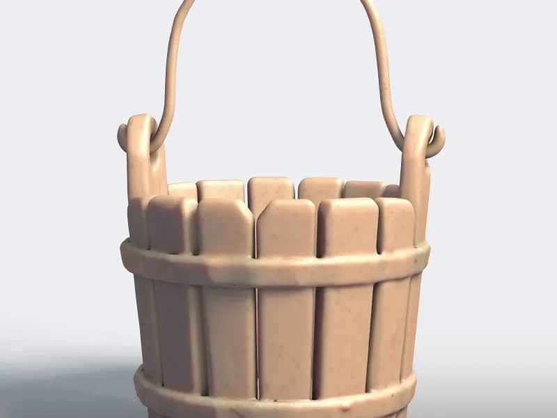 Wooden Bucket