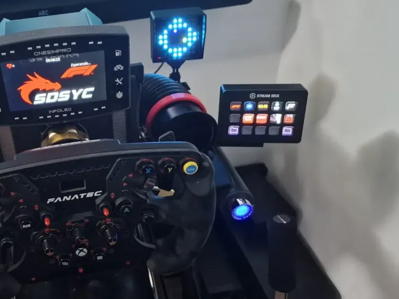 Soporte Stream Deck MK.2 Sim Racing