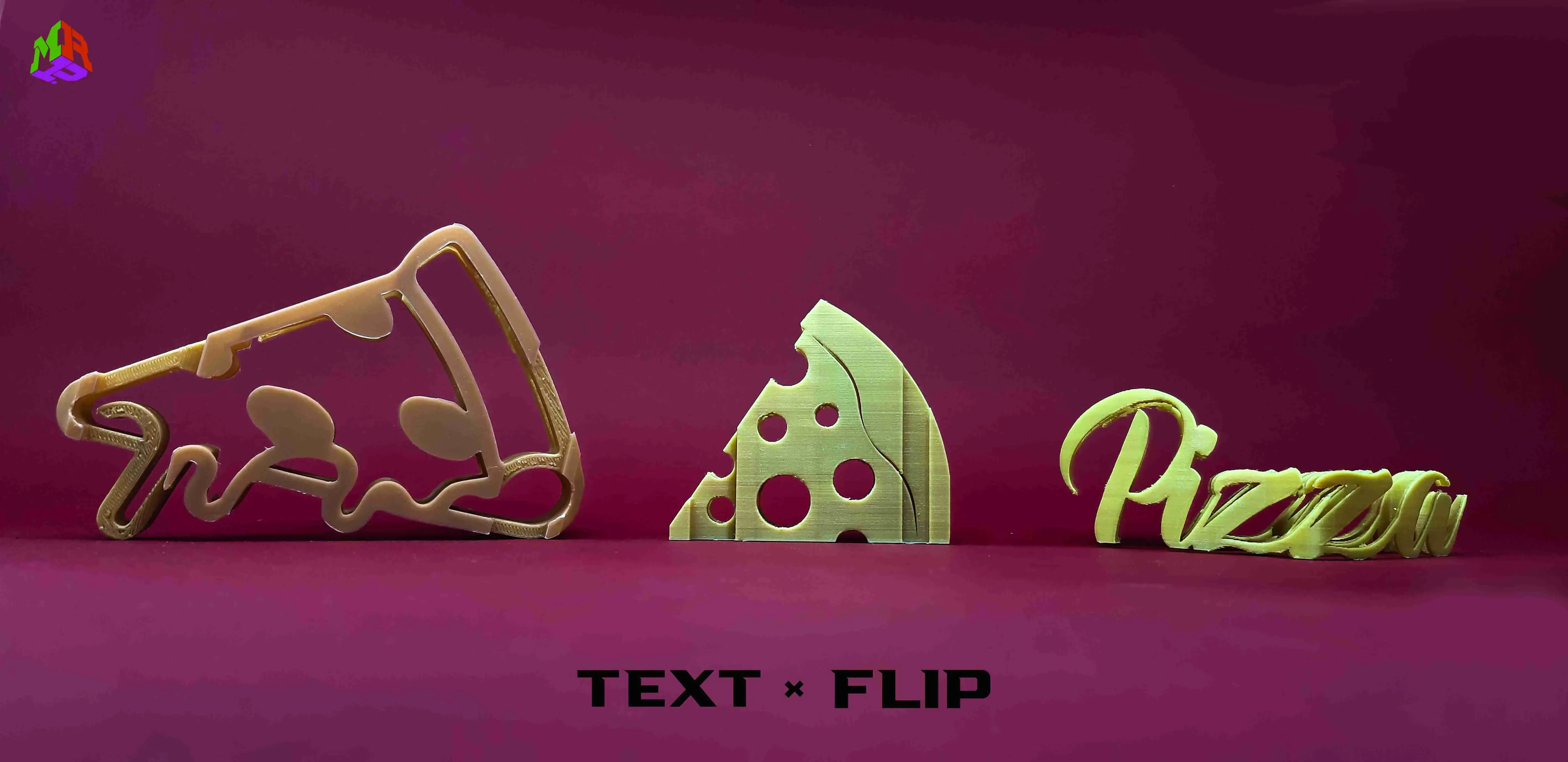 Text Flip - Pizza 3.0