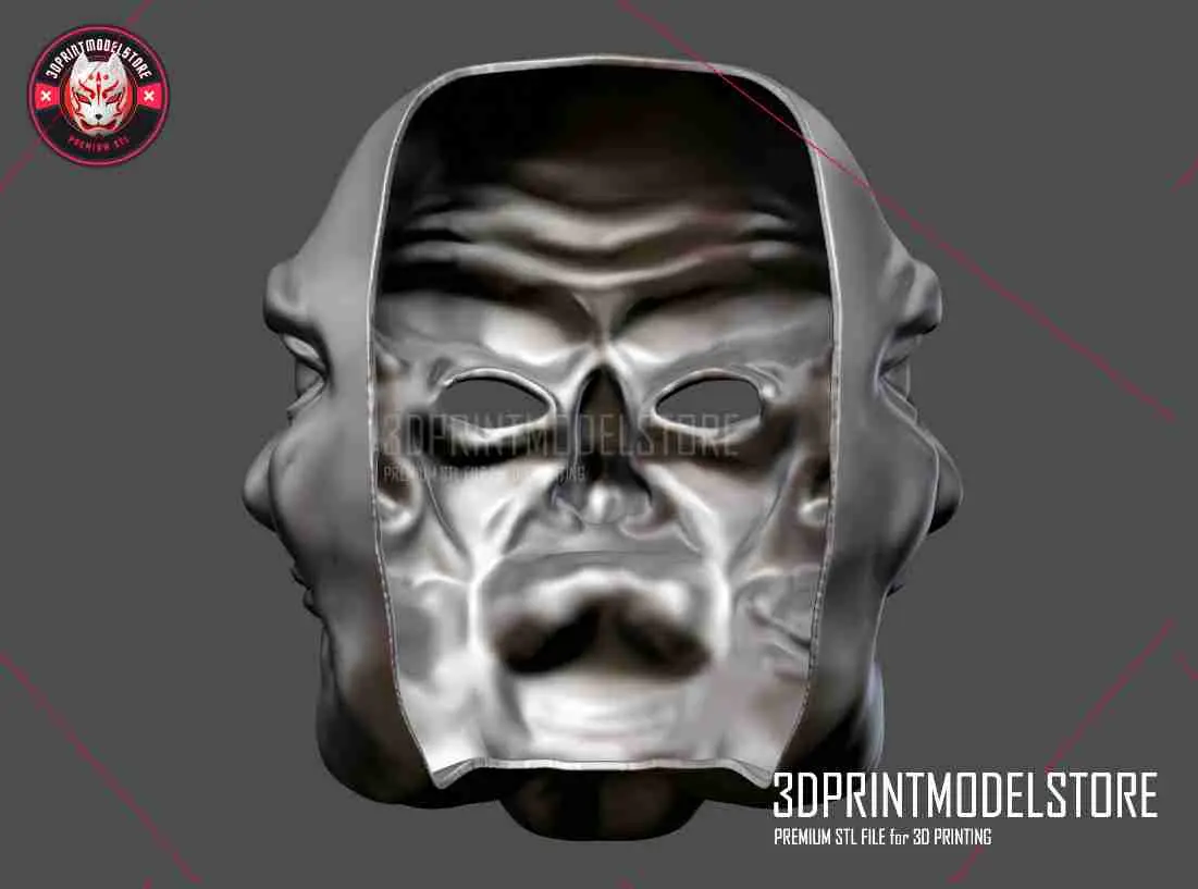 Tragedia greca horror Payday Maschera Cosplay - Costume di Halloween
