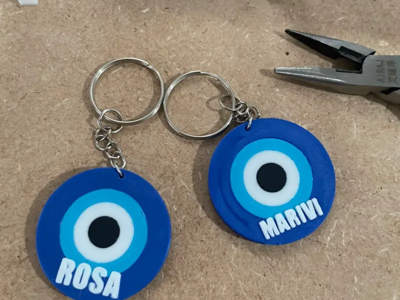 ojo turco nombre personalizable