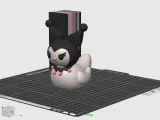 Sanrio Kuromi MultiColor Flexi STL file 3mf Articulated 3D-8