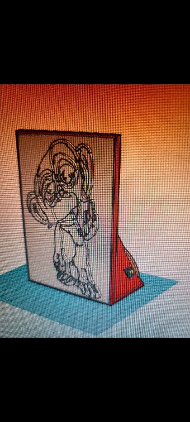 Lithophane light box frame REMIX....