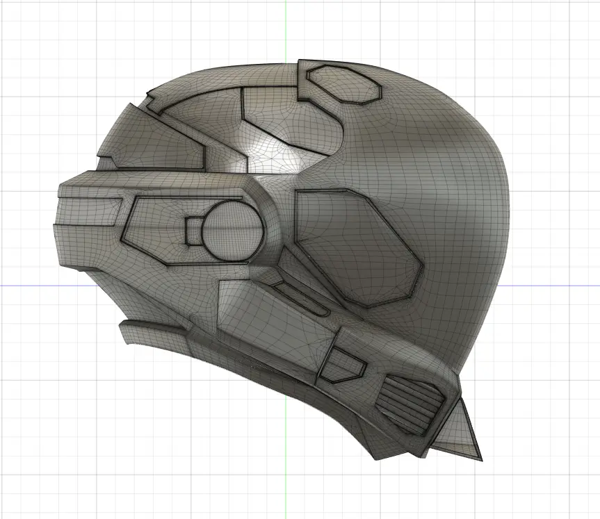 Halo Reach Emile Helmet
