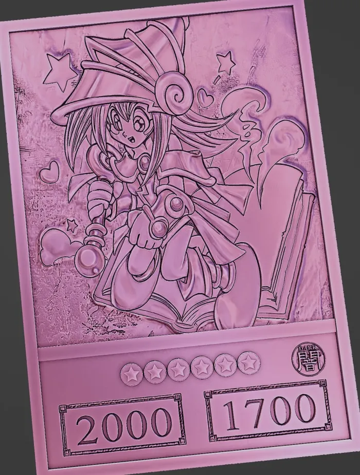 Ars10 Toon Black Magician Girl Qclp Set With Certificate Of