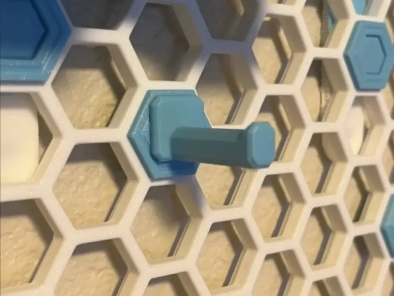 HWS Hook, Hook for honeycomb wall system 