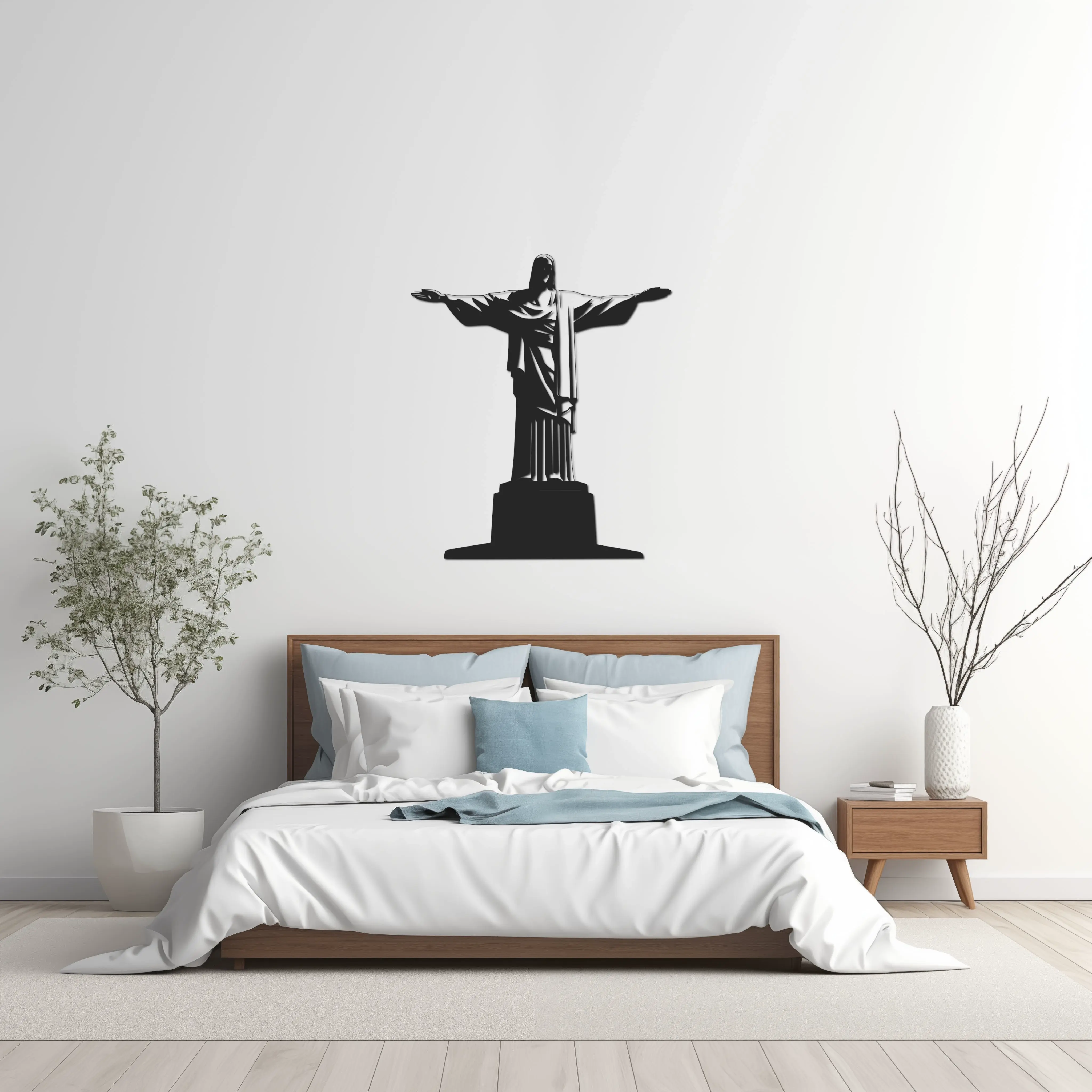 Arte de parede do Cristo Redentor