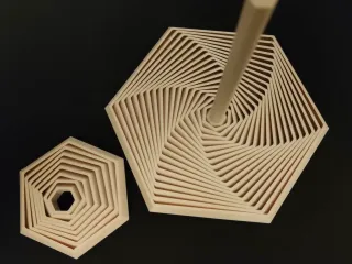 Hexagon Fidget - Small/Medium