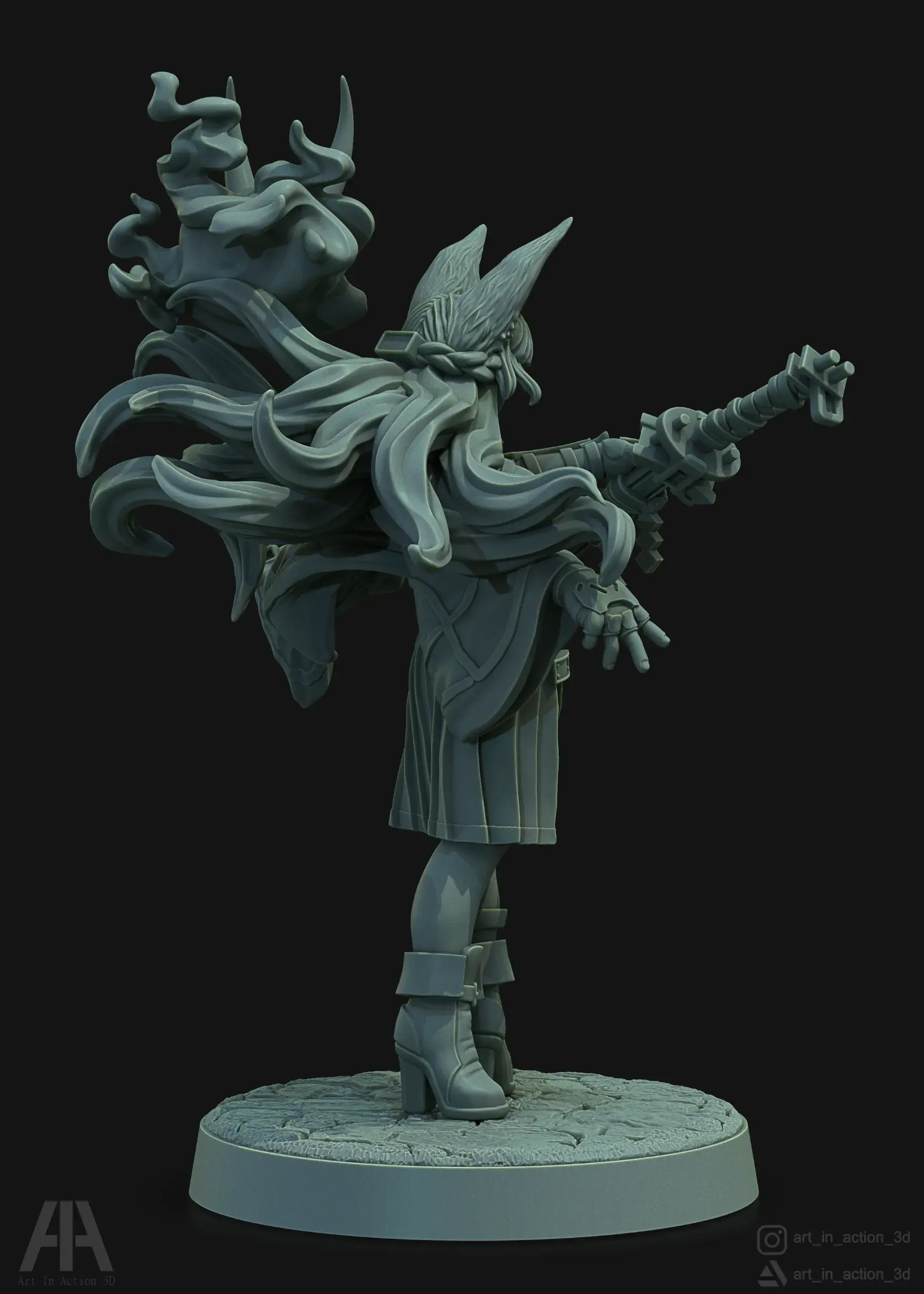 Other STL Download - Miyabi Miniature 32 mm - Zenless Zone Zeroby