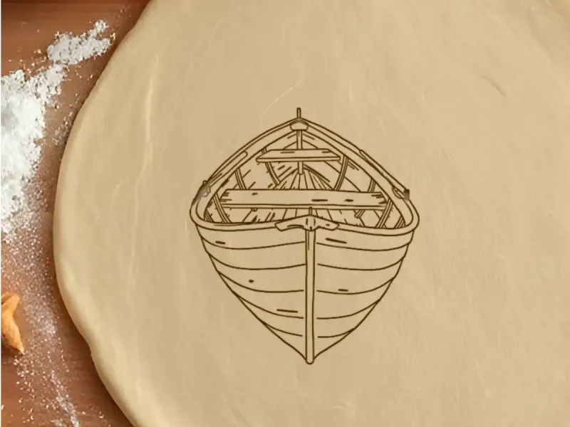 Cortador de Biscoitos em Forma de Sandália, Cortador de Biscoitos