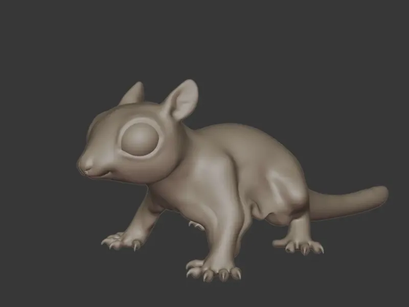 Sugar Glider – Cute Arboreal Marsupial 3D Printable Model