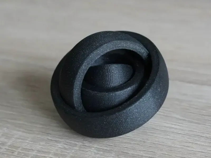 Rotating Ring Toy with looser tolerance version.