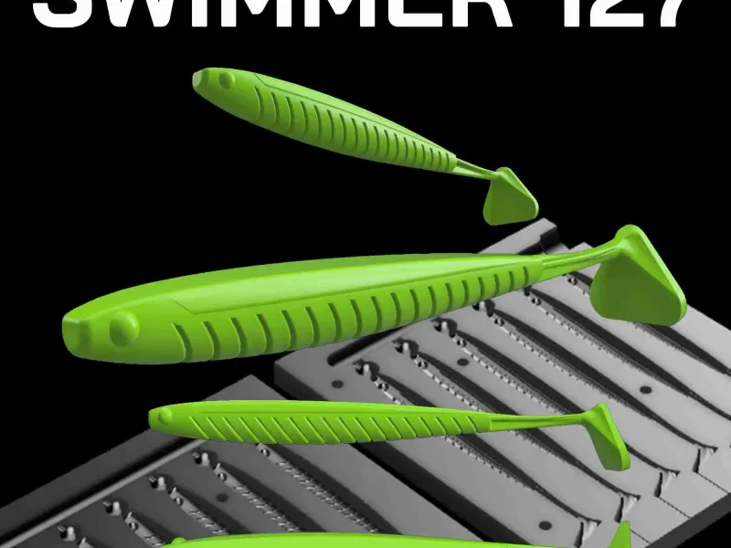 MOLD SWIMMER 127 MM.STL, FIȘIER PAS PENTRU CNC ȘI 3D PRINT
