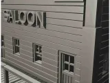 Corner saloon building with wooden balcony (9) - miniatures-5