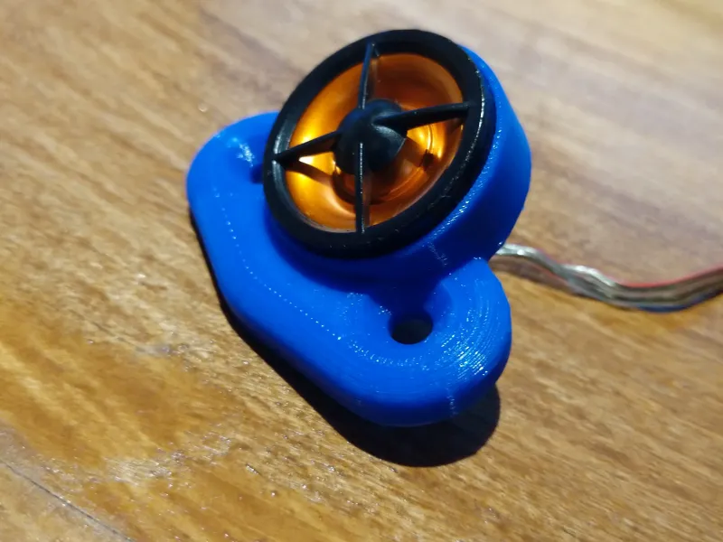 Miata visor tweeter