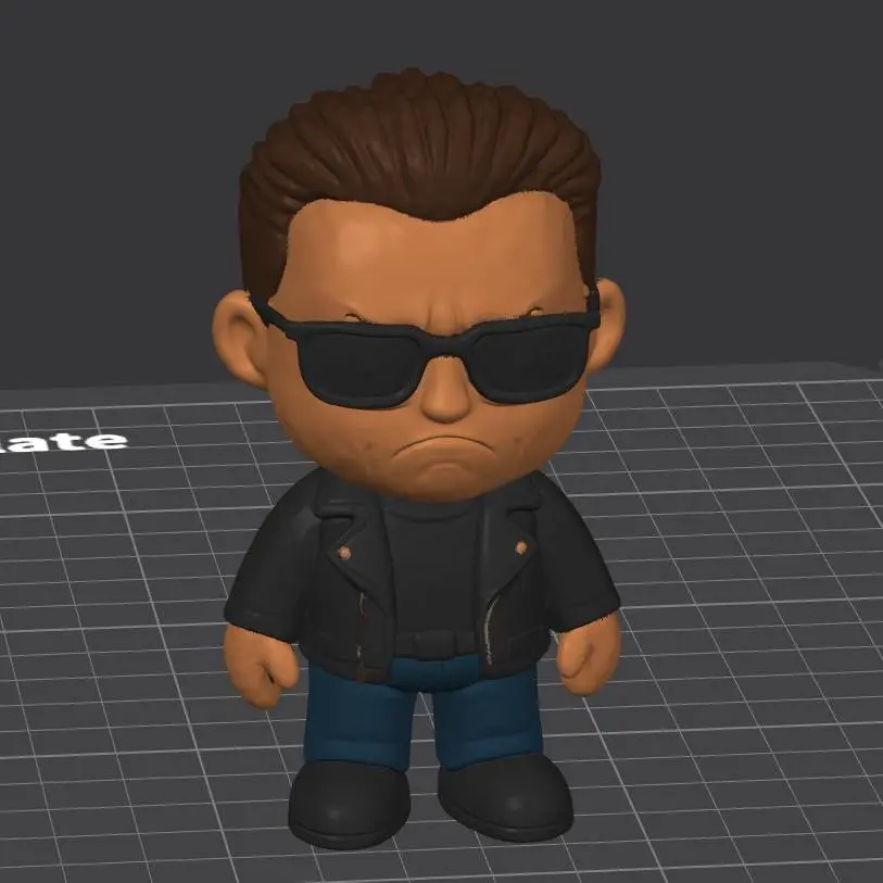 The Terminator T800 Figure