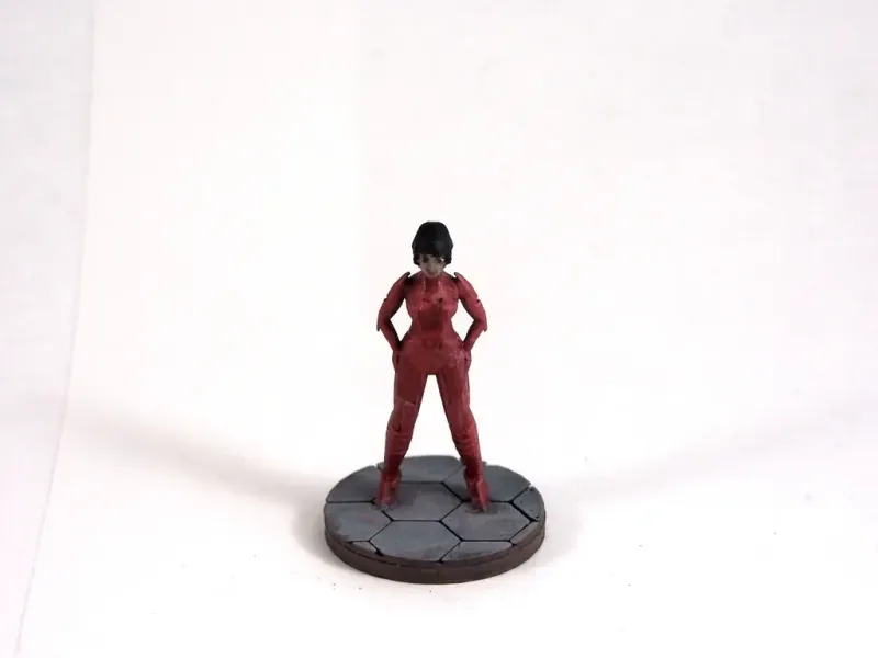 女性星航者（28mm微缩模型）